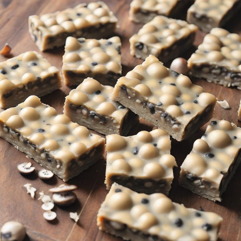 Polka Dot Mushroom Bars